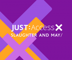 Just: Access x Slaughter and May Press Release AI Transcription Tool